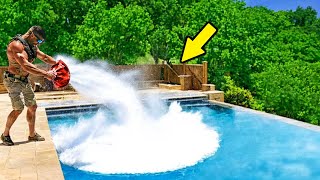 Neighbours Keep Using Navy SEAL’s Pool  Unaware He Has Something In Store For Them [upl. by Nerrawed]