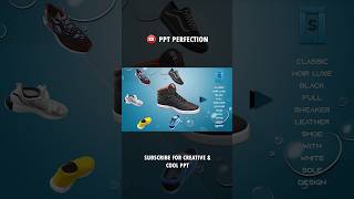 Cool PowerPoint Shoes Presentation  Using Morph Transition 3d shoes powerpoint presentation [upl. by Nesto]