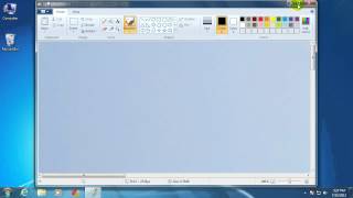 Tech Support How to crop a Photo in Microsoft Paint [upl. by Eclud]