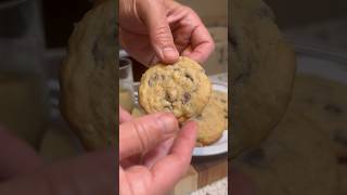 The Chewiest Chocolate Chip Cookie Ever🍪 shorts cookies recipe [upl. by Campbell]