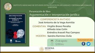 Presentación del libro quotArgumentación e Interpretación Jurídicaquot 2022 [upl. by Asserak477]