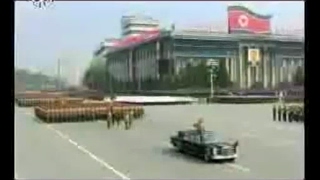 North Korea Military Parade October 10 2010 KCTV Live [upl. by Nosnehpets]