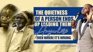 THE QUIETNESS OF A PERSON ENDS UP LEADING THEM ANYWHERE EVEN WHERE ITS WRONG [upl. by Ainel]