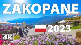 Zakopane Poland Walking Tour ☀️ 4K Ultra HD – With Captions [upl. by Atteras360]