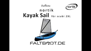 NORTIK SCUBI 2 XL kayak sail Segel [upl. by Seen429]