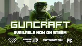 Guncraft Official Steam Launch Trailer [upl. by Nirhtak]