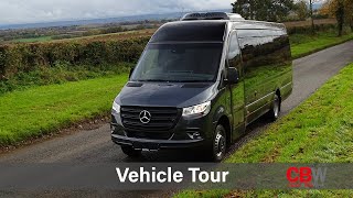 VEHICLE TOUR  MercedesBenz Sprinter minibus [upl. by Fairman293]