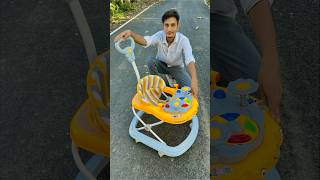 Baby Walker Yellow Set Height Adjustable Walker Kit Unboxing 🔥 [upl. by Eleazar369]