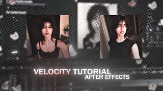 HOW TO MAKE Velocity On After Effects [upl. by Ingvar]