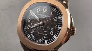 Patek Philippe Aquanaut Travel Time 5164R001 Patek Philippe Watch Review [upl. by Yank263]