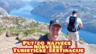 Put do najvece Norveske turisticke destinacije nije lak [upl. by Enivid]