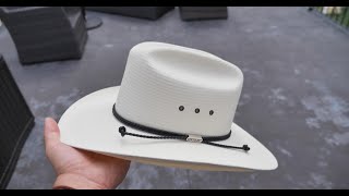 Stetson Straw Hat Carson 10x [upl. by Cliffes62]