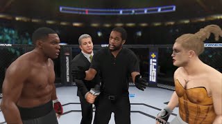 UFC 4  Mike Tyson vs Jowita Zienkiewicz PlusSize EA Sports UFC 4 [upl. by Berard]