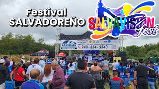 quotSALVAVISION FESTquot festival Salvadoreño en Maryland [upl. by Bradshaw]