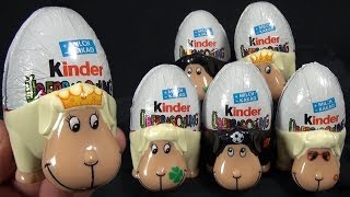 Kinder Überraschung  Oster Schafe mit Eierbecher Kinder Surprise [upl. by Alroi]