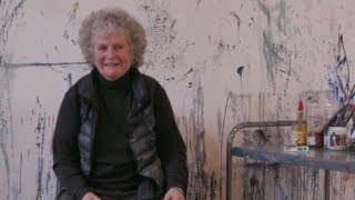 Maggi Hambling interview English [upl. by Yardna]