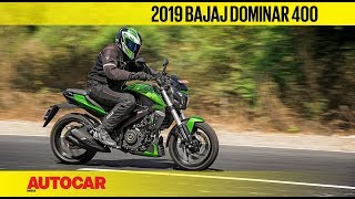 2019 Bajaj Dominar 400  First Ride Review  Autocar India [upl. by Thirza]