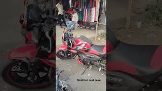 Rider bike seat cover modifiedRider viralvideo reels [upl. by Naara]