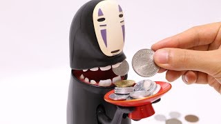 Spirited Away KaonashiNoFace Piggy Bank [upl. by Anauqahc]