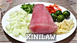 KILAWIN NA TUNA RECIPE [upl. by Lilllie]