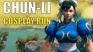 ZERANDO ELDEN RING COMO A CHUN LI DO STREET FIGHTER  COSPLAY RUN [upl. by Dennett86]