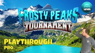 Golf Clash tips Playthrough Hole 19  PRO Tournament Wind Frosty Peaks Tournament [upl. by Avrit566]