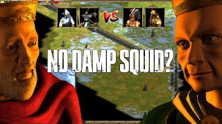 Im uploading every game of AOE2 I play until I die in 4K  Ep448 No Damp Squid [upl. by Lledualc]