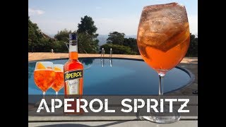 Como fazer APEROL SPRITZ  O coquetel do momento [upl. by Saunders407]