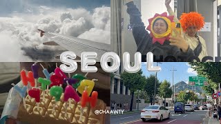 VLOG SEOUL N°1  ON PART SUR UN COUP DE TETE POUR MON ANNIVERSAIRE [upl. by Ilak]