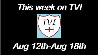 THIS WEEK ON TVI Aug 12thAug 18th [upl. by Westerfield982]