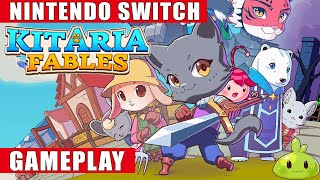 Kitaria Fables Nintendo Switch Gameplay [upl. by Nelac]