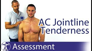 AC Joint Line Tenderness  Acromioclavicular Joint Pathology [upl. by Mizuki]