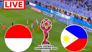 LIVE  INDONESIA U16 VS FILIPINA U16  ASEAN U16 BOYS  indonesia u16 vs philipina gameplay [upl. by Lethia]