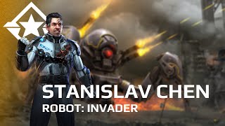 Stanislav Chen The Man Behind the Invader Lore  WAR ROBOTS [upl. by Miza]