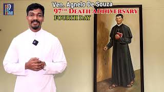 FOURTH DAY 97th Death Anniversary of Ven Agnelo De Souza [upl. by Neyuh824]