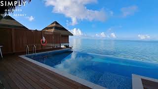 Pullman Maldives Maamutaa Resort  Ocean Pool Suite Room Tour [upl. by Lenahs]