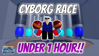 How to Get the CYBORG Race in Under 1 HOUR EASY Methodroblox bloxfruits [upl. by Ahsetan]