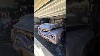 1955 Ford F100 Restoration Project ford trucks vintage hotrod classictrucks trucksdaily [upl. by Naimerej261]