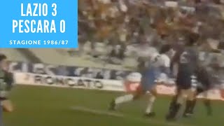 1 marzo 1987 Lazio Pescara 3 0 [upl. by Petras218]