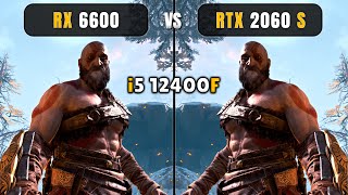 RTX 2060 Super vs RX 6600  i5 12400F  1080p  DLSSFSR  Test In 14 Games [upl. by Hcelemile196]