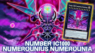 100000ATK  Number iC1000 Numerounius Numerounia DECK  YGOPRO [upl. by Meece]