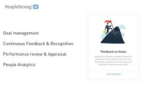 PeopleStrong Alt Performance  Agile and Continuous Performance Management [upl. by Beitnes]