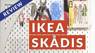 Ikea Skådis Review Better than a DIY Pegboard [upl. by Atnohsal]