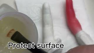 How to make finger prosthesis [upl. by Judd]