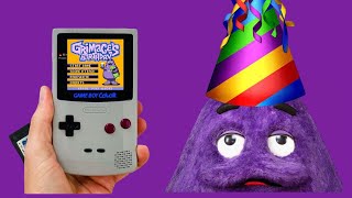 McDonalds Just Made A Gameboy Game 2023 To Celebrate Grimaces Birthday [upl. by Magnuson]