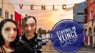 Staying on the Venice Beach Boardwalk The V Hotel [upl. by Naryb]