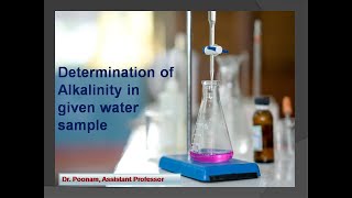 Determination of Alkalinity in Given Water Sample [upl. by Annol]