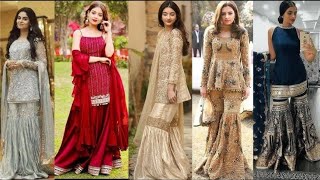 Top 165  Trendy Sharara Gharara Design I latest sharara Dress for party wear  fashion Trand [upl. by Novelia]