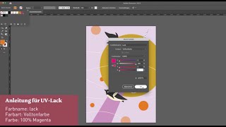 Partiellen UVLack anlegen mit InDesign [upl. by Elletsyrk672]