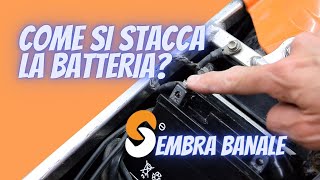 COME SI STACCA LA BATTERIA [upl. by Anires]